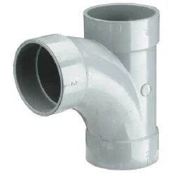 Raccord En T De 2", Aspirateur Central, Blanc