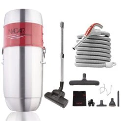 Aspirateur Central Grande Capacité Avec Ensemble D'accessoires De Nadair